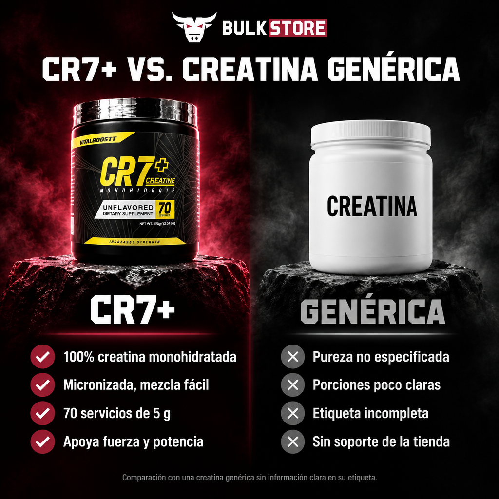 CR7 + CREATINA MONOHIDRATADA